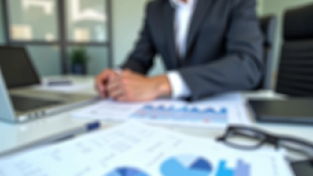 Personne analysant des données financières